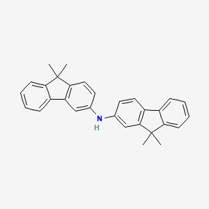 N-(9,9-Dimethyl-9H-fluoren-3-yl)-9,9-dimethyl-9H-fluoren-2-amine
