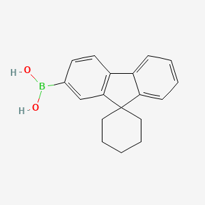 (Spiro[cyclohexane-1，9′-fluorene]-2′-yl)boronic acid