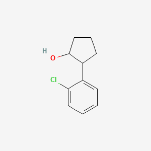 2-(2-Chlorophenyl)cyclopentan-1-ol