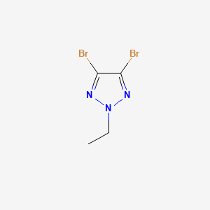 4,5-Dibromo-2-ethyl-2H-1,2,3-triazole