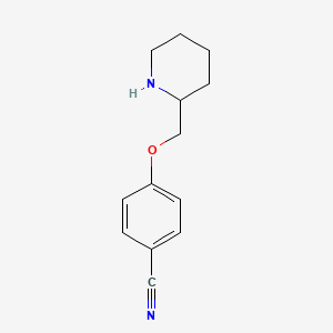 4-(2-Piperidinylmethoxy)benzonitrile