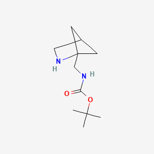 tert-butyl N-{2-azabicyclo[2.1.1]hexan-1-ylmethyl}carbamate