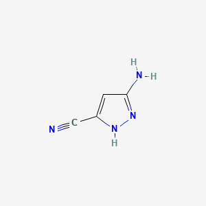 5-Amino-1H-pyrazole-3-carbonitrile