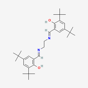 6，6'-((1E，1'E)-(Ethane-1，2-diylbis(azaneylylidene))bis(methaneylylidene))bis(2，4-di-tert-butylphenol)