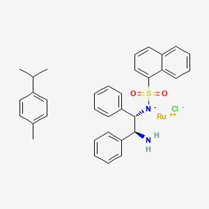 [N-[(1S，2S)-2-(Amino-κN)-1，2-diphenylethyl]-1-naphthalenesulfonamidato-κN]chloro[(1，2，3，4，5，6-η)-1-methyl-4-(1-methylethyl)benzene]ruthenium