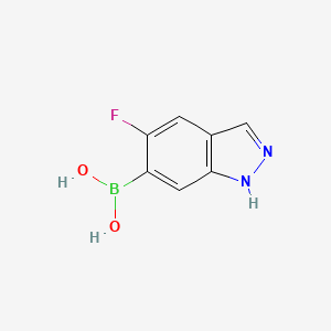 (5-Fluoro-1H-indazol-6-yl)boronic acid