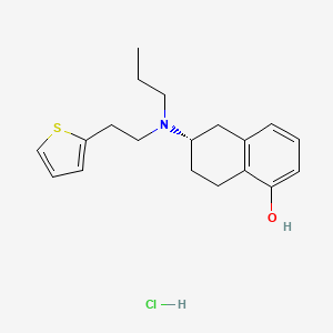 (S)-6-(Propyl(2-(thiophen-2-yl)ethyl)amino)-5,6,7,8-tetrahydronaphthalen-1-ol Hydrochloride