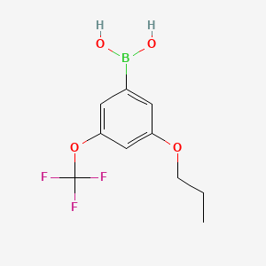 3-Propoxy-5-(trifluoromethoxy)phenylboronic acid