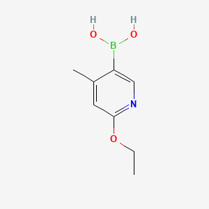 (6-Ethoxy-4-methylpyridin-3-yl)boronic acid