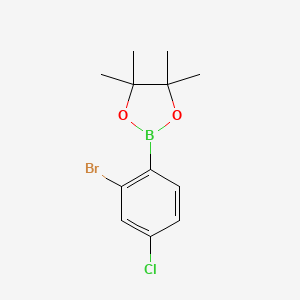 (2-Bromo-4-chlorophenyl)boronic Acid Pinacol Ester