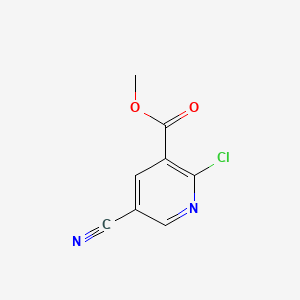 Methyl 2-chloro-5-cyanopyridine-3-carboxylate