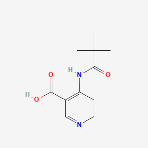 4-(2,2-Dimethyl-propionylamino)-nicotinic acid