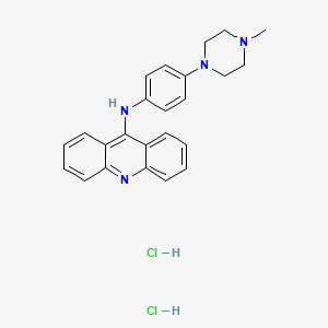 N-(4-(4-Methylpiperazin-1-yl)phenyl)acridin-9-amine Dihydrochloride