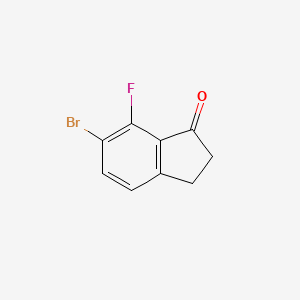 6-Bromo-7-fluoro-2,3-dihydro-1H-inden-1-one