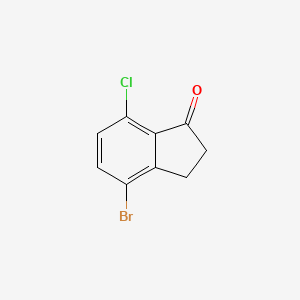 4-Bromo-7-chloro-1-indanone