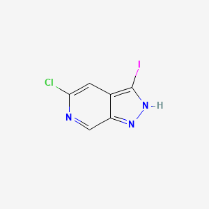 5-Chloro-3-iodo-1H-pyrazolo[3,4-c]pyridine
