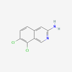 7，8-Dichloro-3-isoquinolinamine