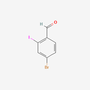 4-Bromo-2-iodobenzaldehyde