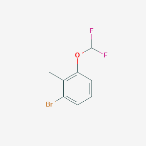 1-Bromo-3-(difluoromethoxy)-2-methylbenzene