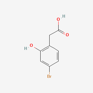 2-(4-Bromo-2-hydroxyphenyl)acetic acid
