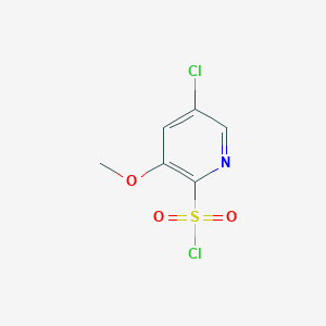 5-Chloro-3-methoxy-2-pyridinesulfonyl chloride