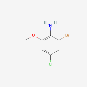2-Bromo-4-chloro-6-methoxyaniline