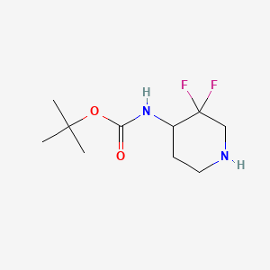 tert-Butyl (3,3-Difluoropiperidin-4-yl)carbamate