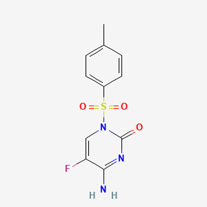 4-Amino-5-fluoro-1-[(4-methylphenyl)sulfonyl]-2(1H)-pyrimidinone