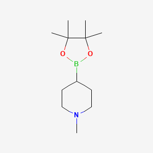 4,4,5,5-Tetramethyl-2-(1-methylpiperid-4-yl)-1,3,2-dioxaborolane, 97%