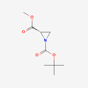(S)-1-tert-butyl 2-methyl aziridine-1,2-dicarboxylate (S)-1-tert-butyl 2-methyl aziridine-1,2-dicarboxylate