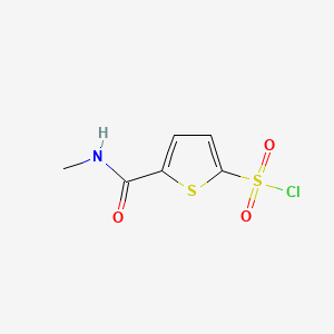 5-[(Methylamino)carbonyl]-2-thiophenesulfonyl chloride