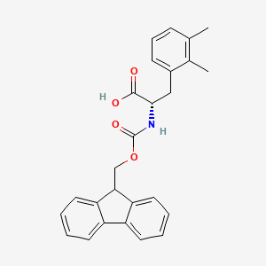 (S)-2-((((9H-Fluoren-9-yl)methoxy)carbonyl)amino)-3-(2,3-dimethylphenyl)propanoic acid