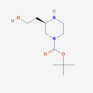 (R)-2-(4-Boc-2-piperazinyl)ethanol