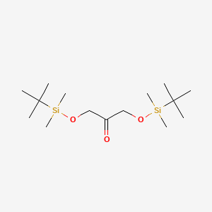 2,2,3,3,9,9,10,10-Octamethyl-4,8-dioxa-3,9-disilaundecan-6-one