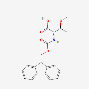 (2S,3S)-2-((((9H-fluoren-9-yl)methoxy)carbonyl)amino)-3-ethoxybutanoic acid