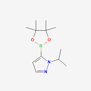 1-Isopropyl-5-(4,4,5,5-tetramethyl-1,3,2-dioxaborolan-2-yl)-1H-pyrazole