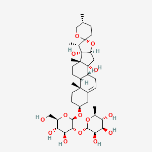 Ophiogenin 3-O-α-L-rhamnopyranosyl-(1→2)-β-D-glucopyranoside