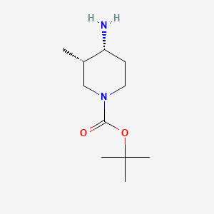 (3S,4R)-tert-Butyl 4-amino-3-methylpiperidine-1-carboxylate