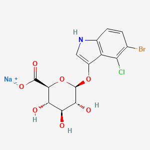 5-Bromo-4-chloro-3-indolyl beta-D-glucuronide sodium salt, 98%