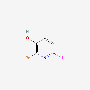 2-Bromo-6-iodopyridin-3-ol