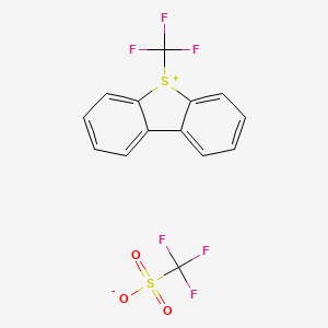 5-(Trifluoromethyl)dibenzothiophenium Trifluoromethanesulfonate