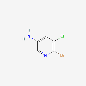 6-Bromo-5-chloropyridin-3-amine