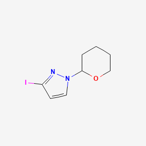 3-Iodo-1-(tetrahydro-2H-pyran-2-yl)-1H-pyrazole