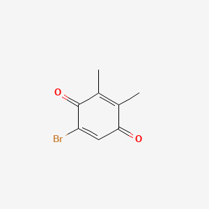 2,5-Cyclohexadiene-1,4-dione, 5-bromo-2,3-dimethyl-
