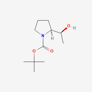 tert-butyl (2S)-2-[(1S)-1-hydroxyethyl]pyrrolidine-1-carboxylate