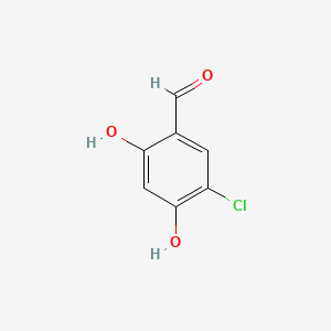 5-Chloro-2,4-dihydroxybenzaldehyde