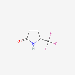 (R)-5-(Trifluoromethyl)pyrrolidin-2-one