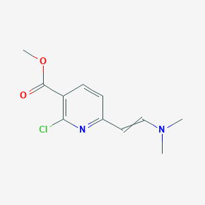 Methyl 2-chloro-6-[2-(dimethylamino)ethenyl]-3-pyridinecarboxylate