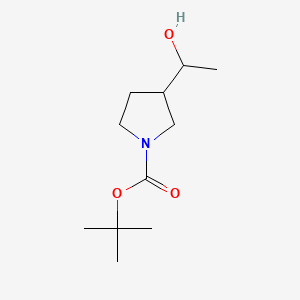 Tert-butyl 3-(1-hydroxyethyl)pyrrolidine-1-carboxylate
