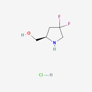 (R)-(4,4-Difluoropyrrolidin-2-yl)methanol hydrochloride